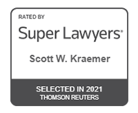 Rated by Super Lawyers Scott W. Kraemer Selected in 2021 Thomson Reuters