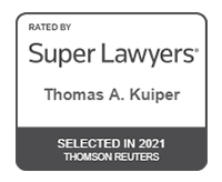 Rated by Super Lawyers | Thomas A. Kuiper | Selected in 2021 | Thomson Reuters