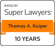 Rated By Super Lawyers | Thomas A. Kuiper | 10 Years